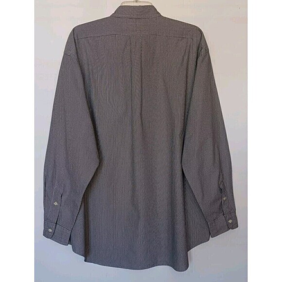 Polo Ralph Lauren Blake 100% 2 Ply Cotton Men's Size XL Black/White Button Down - Picture 3 of 8